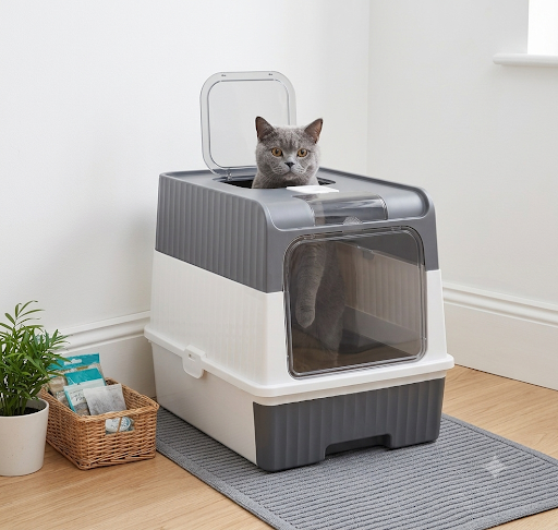 Hooded Cat Litter Box