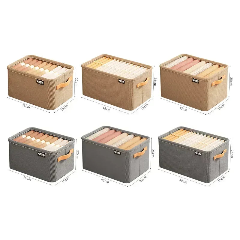 Foldable Fabric Storage Organiser with Handles