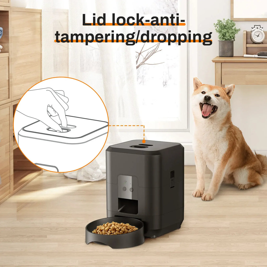 AuraSmart Automatic Pet Food Dispenser