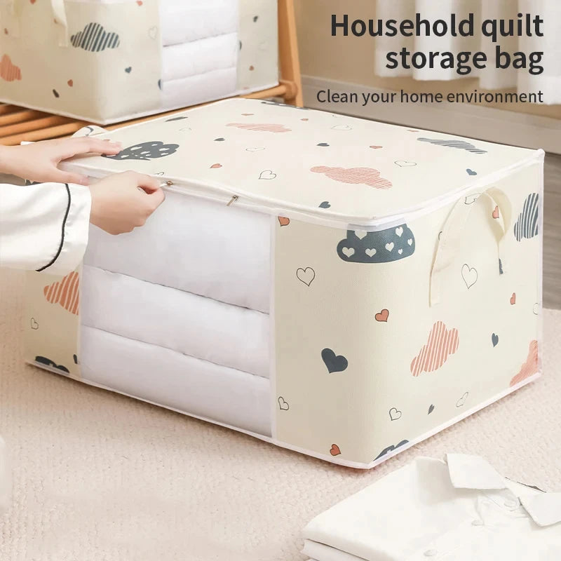 Large-Capacity Quilt & Clothing Storage Bag