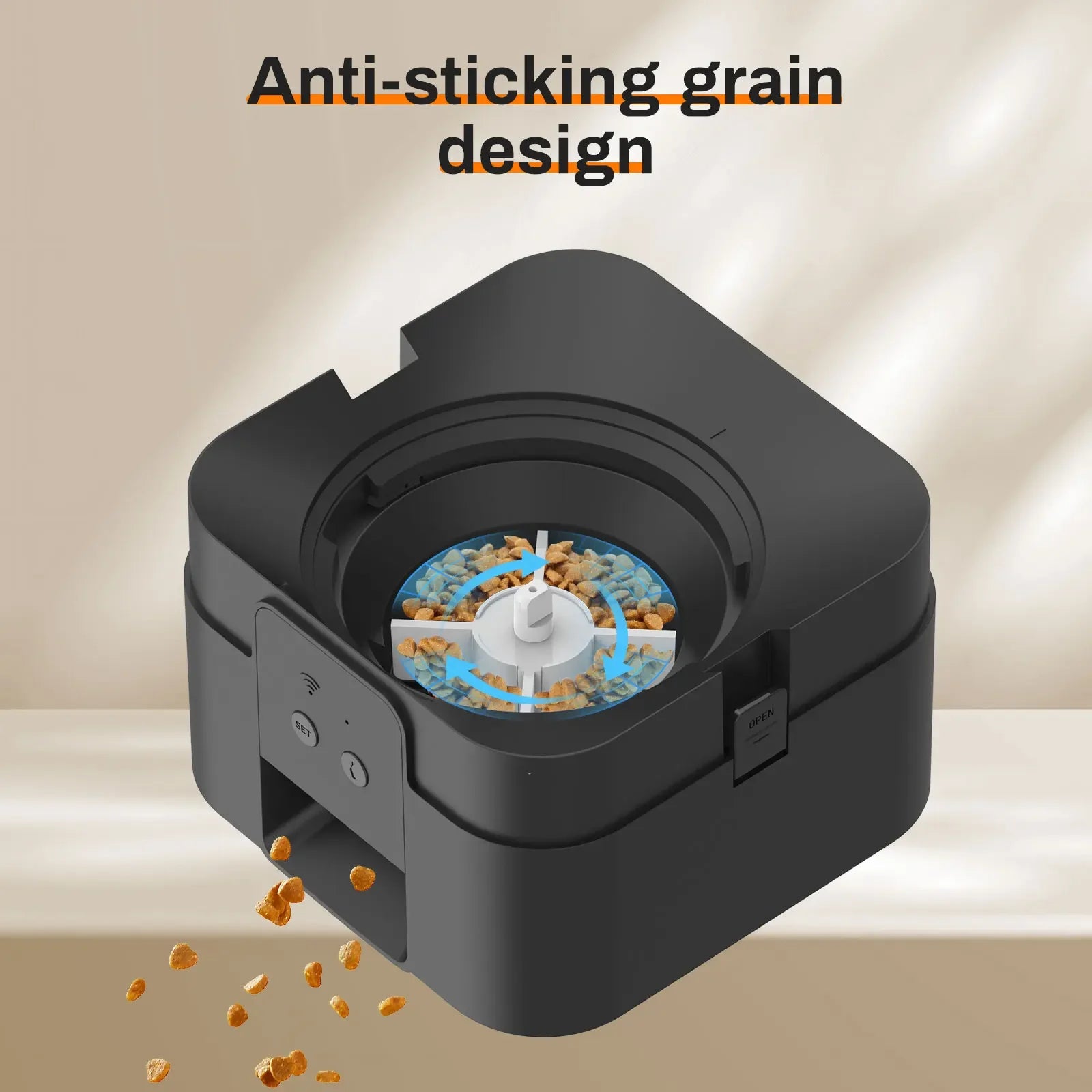 AuraSmart Automatic Pet Food Dispenser