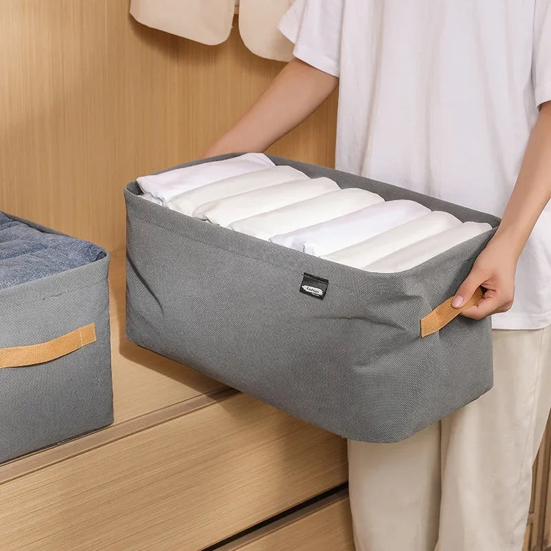 Foldable Fabric Storage Organiser with Handles