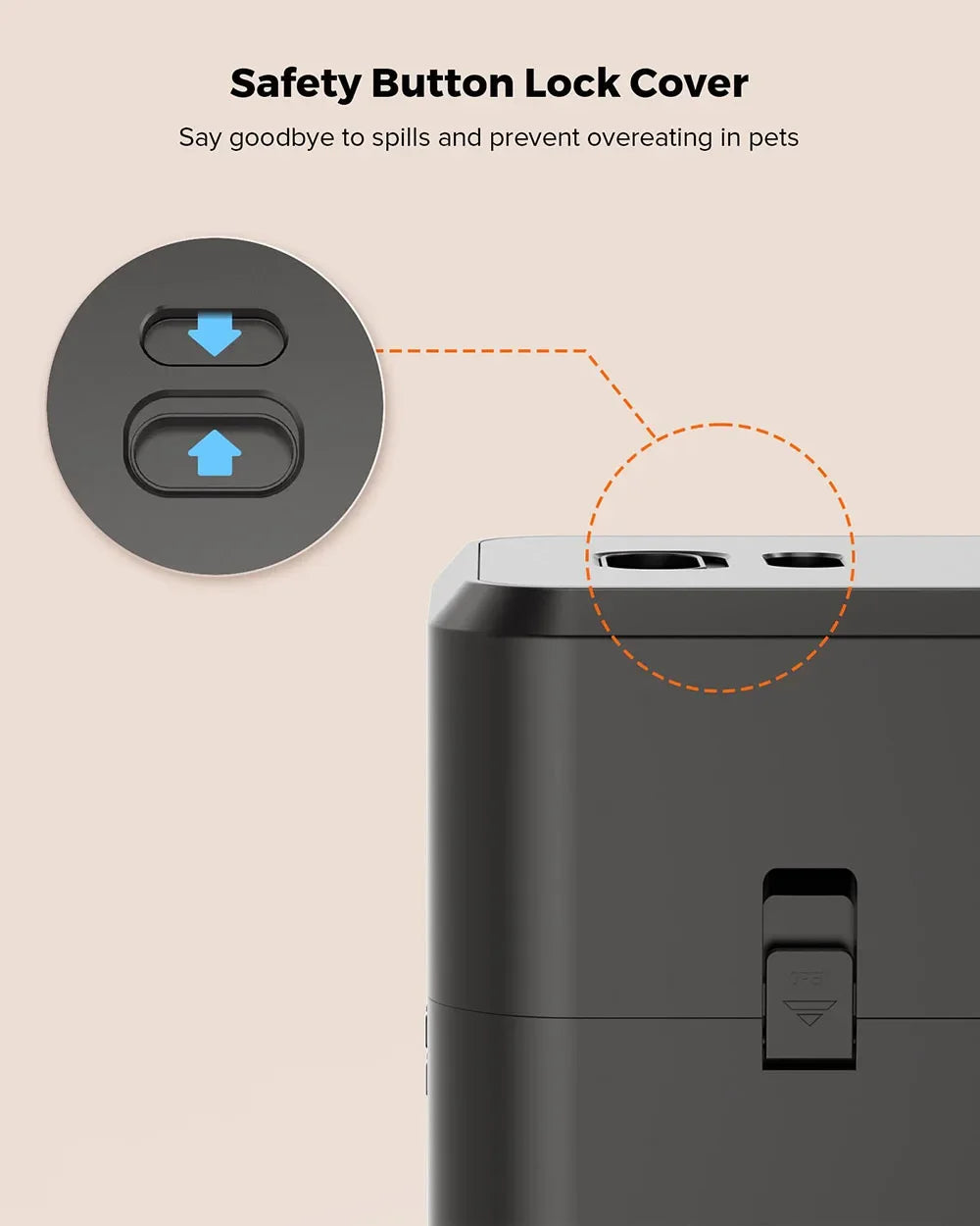 AuraSmart Automatic Pet Food Dispenser