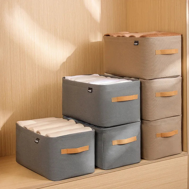 Foldable Fabric Storage Organiser with Handles