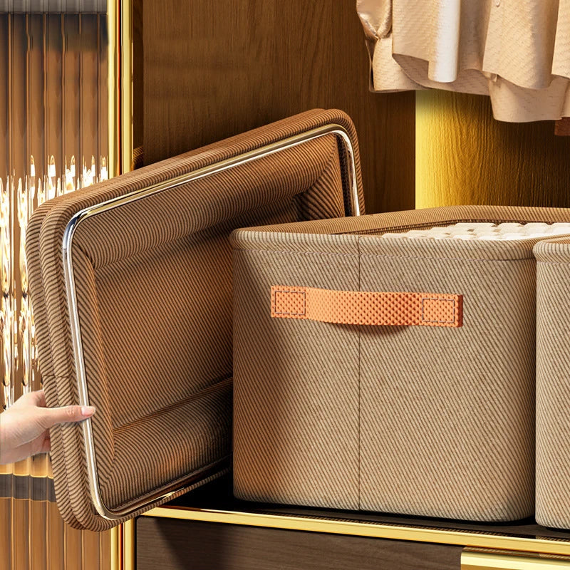 Foldable Fabric Storage Organiser with Handles