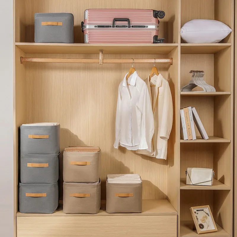 Foldable Fabric Storage Organiser with Handles