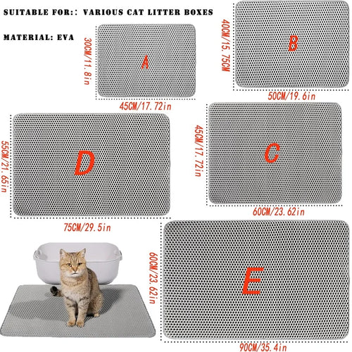 Cat Litter Mat Large Size | Waterproof