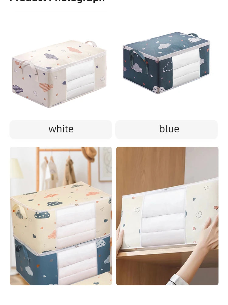 Large-Capacity Quilt & Clothing Storage Bag