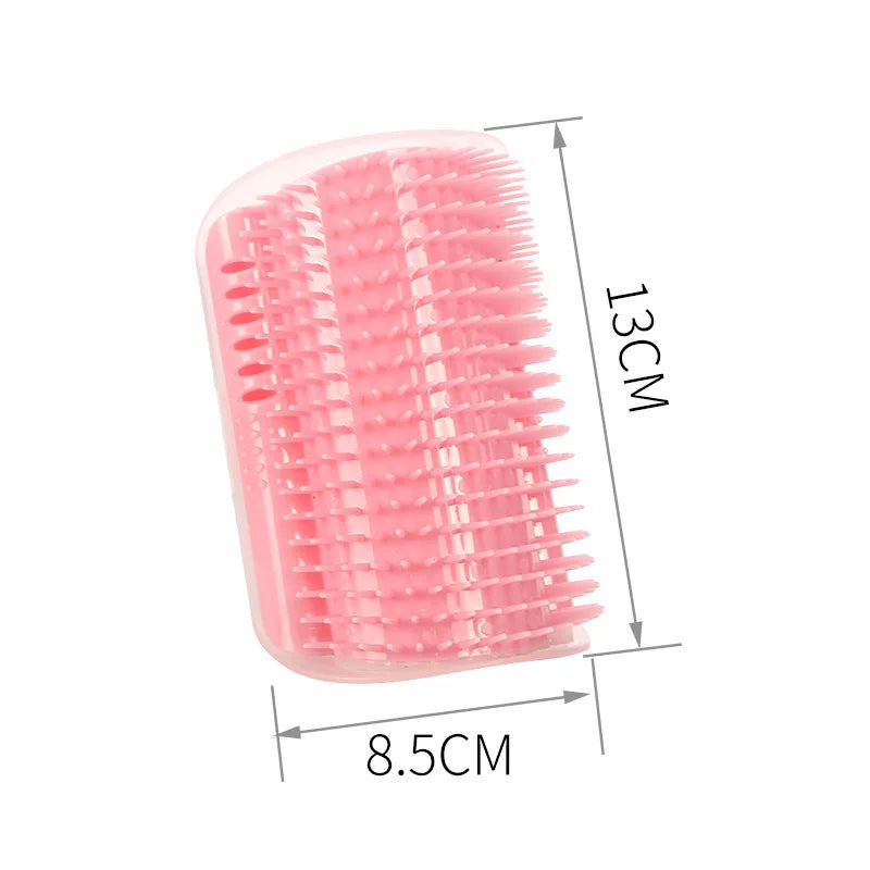Corner Self-Groomer Massage Brush for Cats