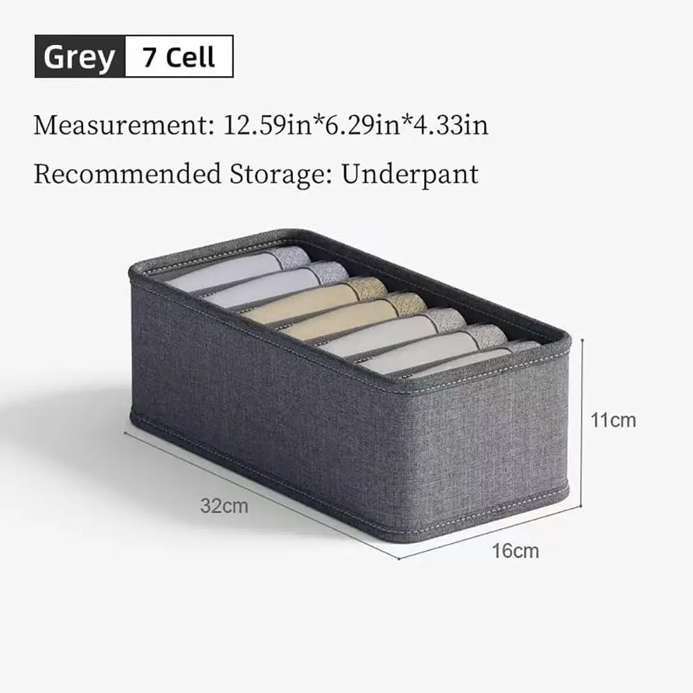 Foldable Wardrobe & Drawer Organizer Set
