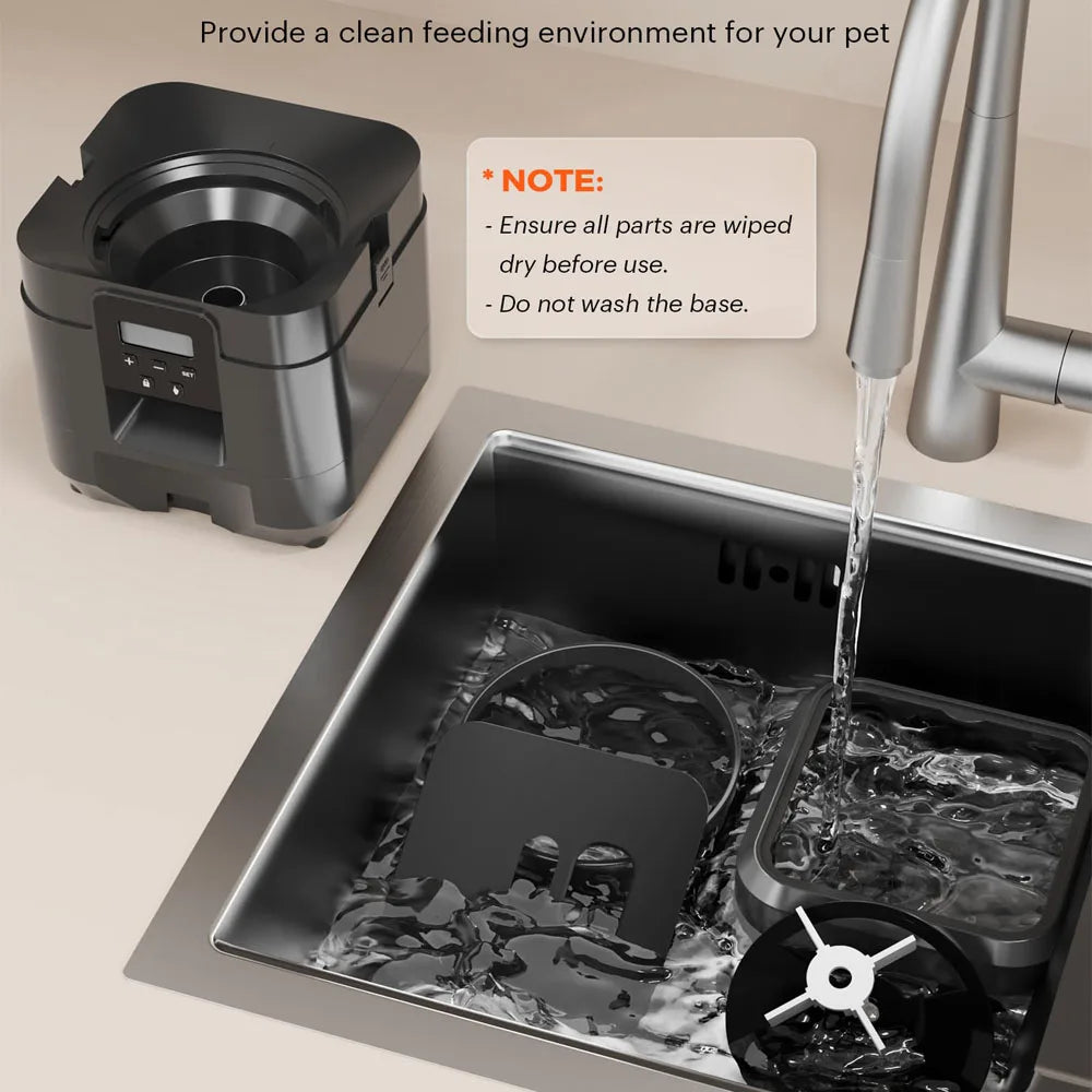 AuraSmart Automatic Pet Food Dispenser