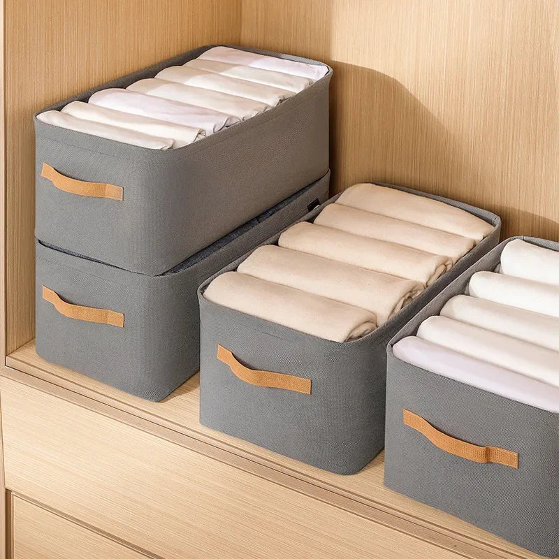 Foldable Fabric Storage Organiser with Handles