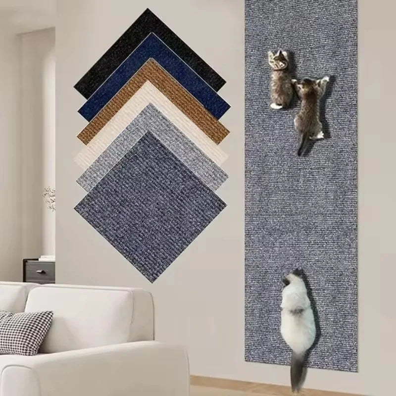 Self-Adhesive Sofa Protector & Scratch Mat for Cats