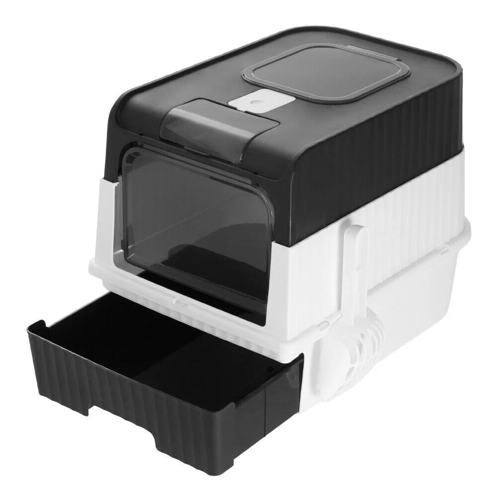 Hooded Cat Litter Box