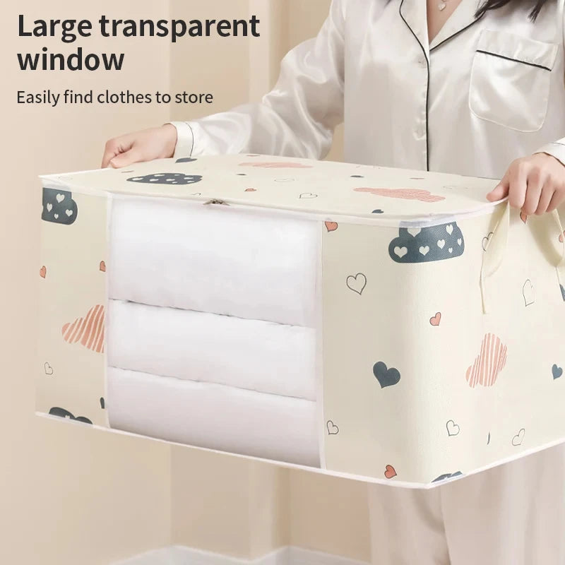 Large-Capacity Quilt & Clothing Storage Bag