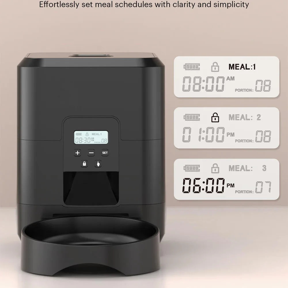 AuraSmart Automatic Pet Food Dispenser