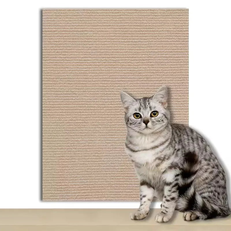 Self-Adhesive Sofa Protector & Scratch Mat for Cats