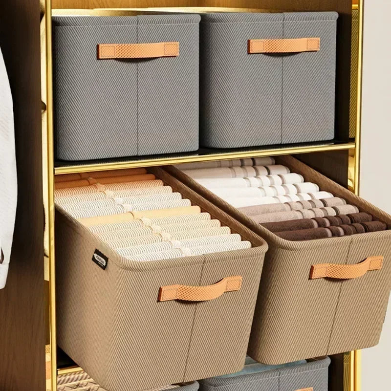 Foldable Fabric Storage Organiser with Handles