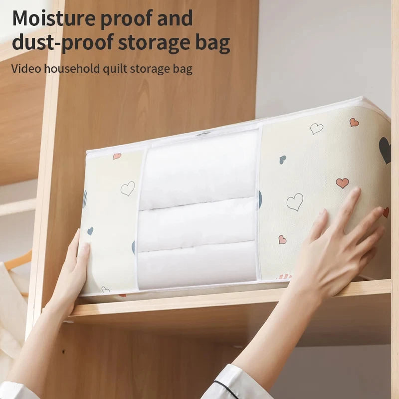 Large-Capacity Quilt & Clothing Storage Bag